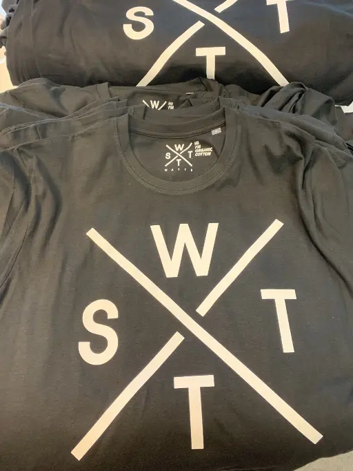 Lot de tee shirts personnalisés