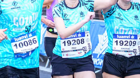 Flocage de maillot de course personnalisé