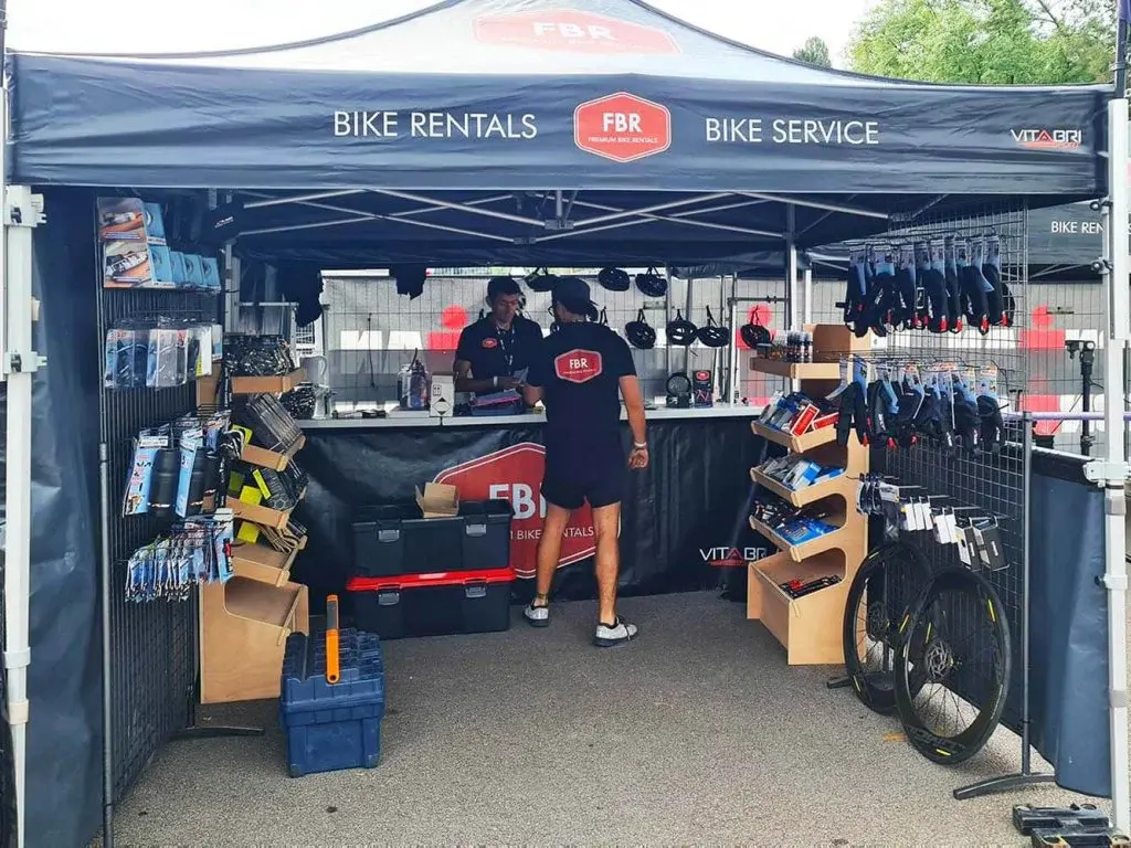 Tente outdoor personnalisée pour stand