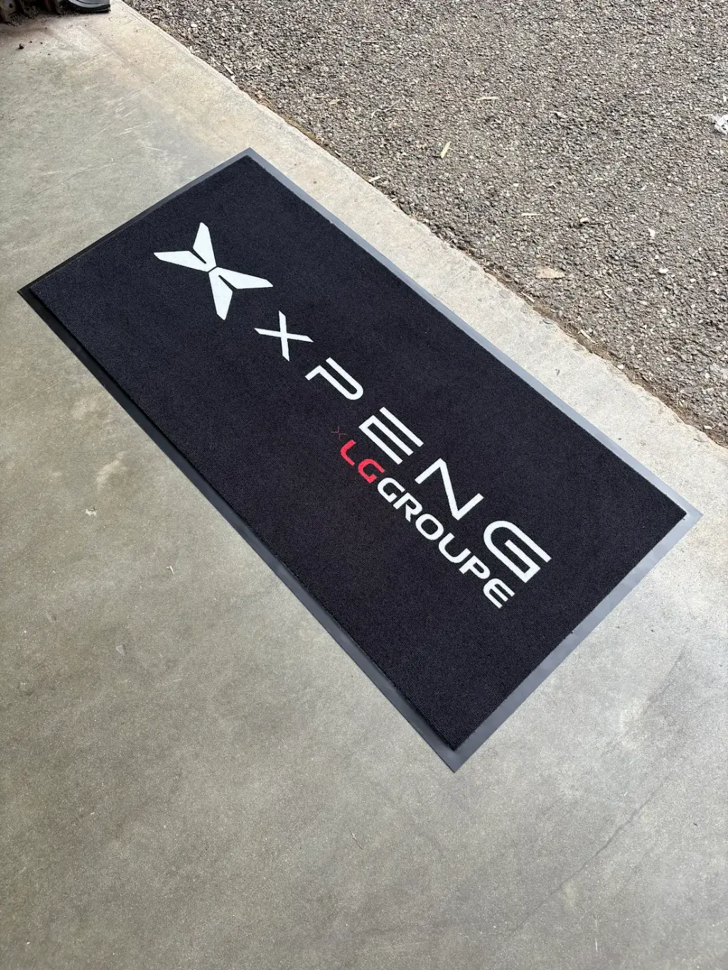 Tapis d'entrée personnalisé pour entreprise